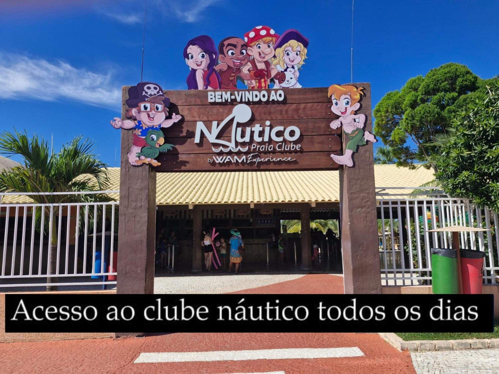 Nautico Flat Com Acesso Ao Clube Nautico Praia- Caldas Novas Eksteriør bilde