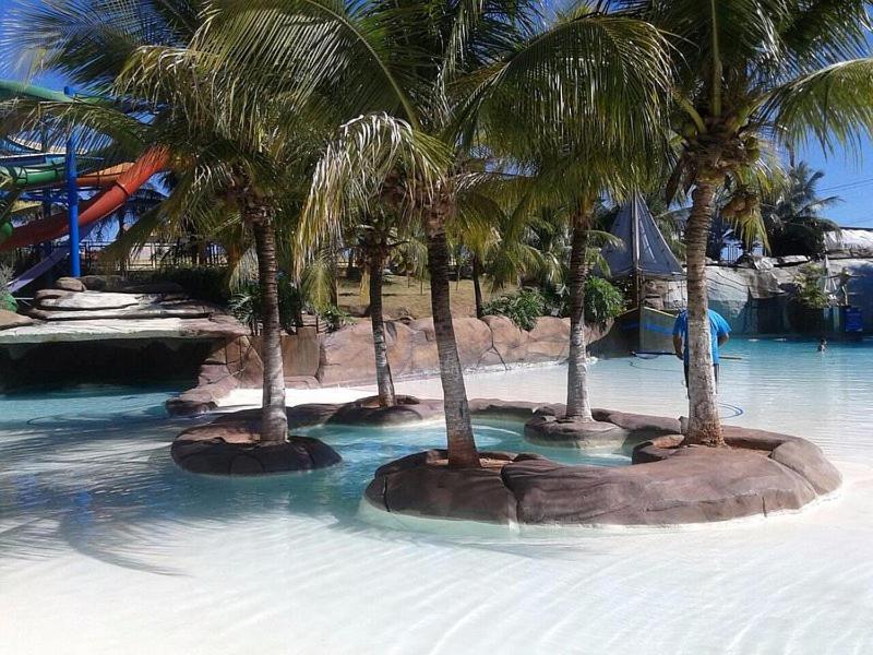 Nautico Flat Com Acesso Ao Clube Nautico Praia- Caldas Novas Eksteriør bilde