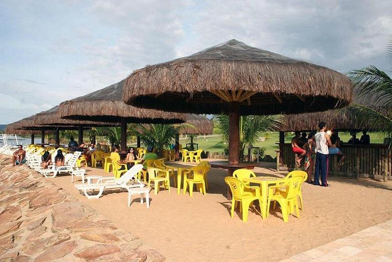 Nautico Flat Com Acesso Ao Clube Nautico Praia- Caldas Novas Eksteriør bilde